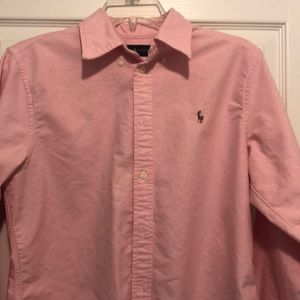 Ralph Lauren Womens Linen Oxford